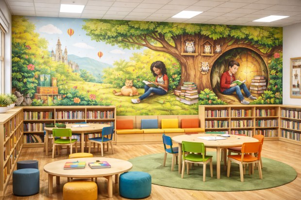 Custom wall murals for Schools and Kindergartens